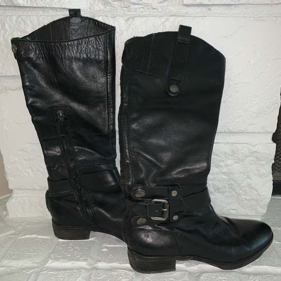 Black Sam Edelman Riding Boots - Picture 3 of 8